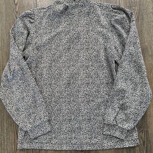 LOFT Monochrome Long Sleeve Shirt